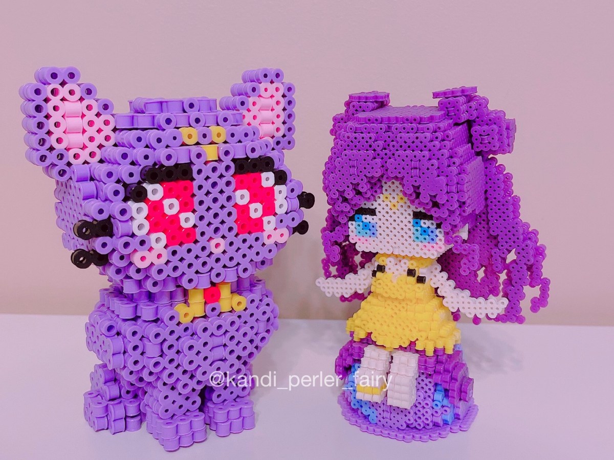 Sailor Luna Kitty 3D Perler&nbsp;Figure